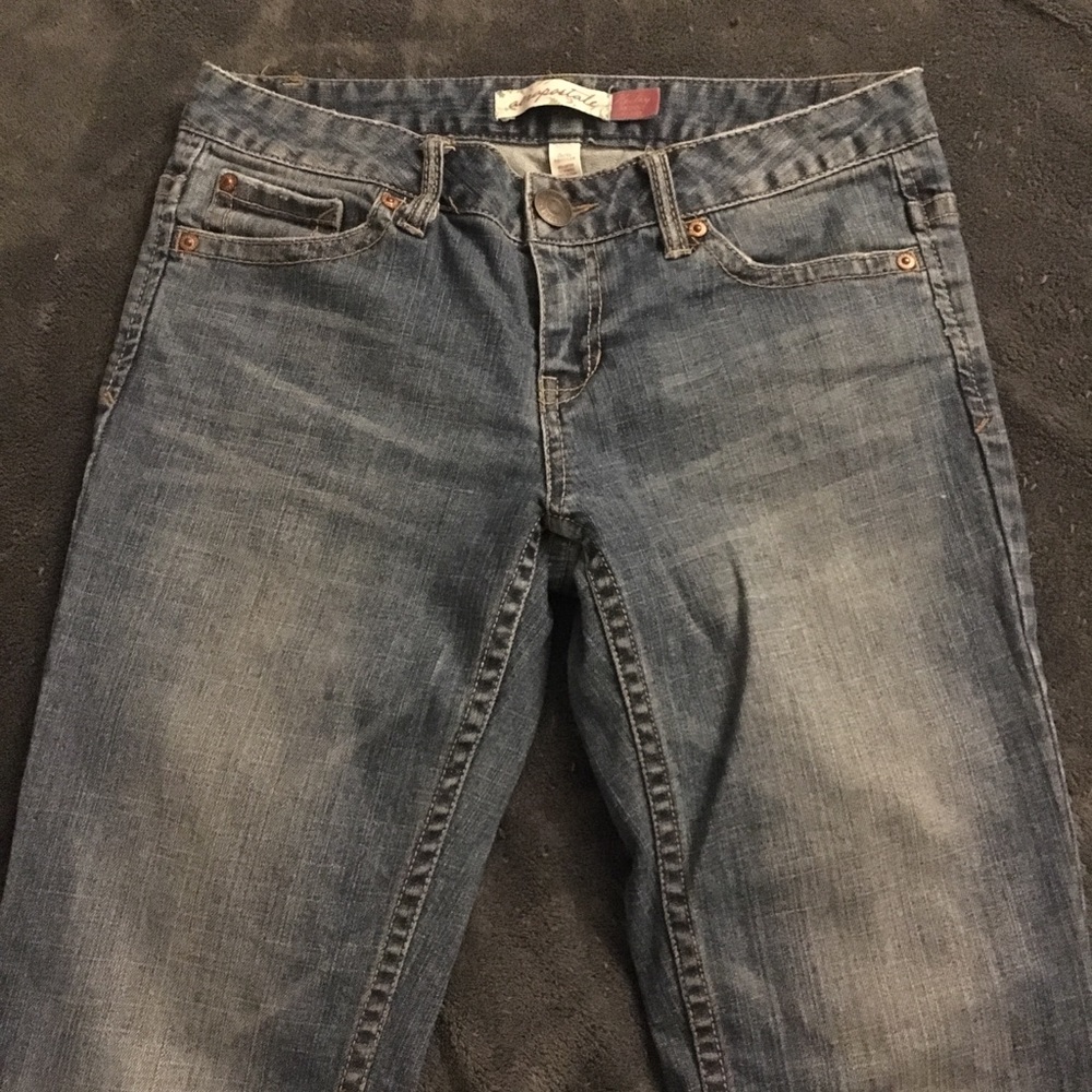 Aeropostale’s Hailey skinny flare jeans